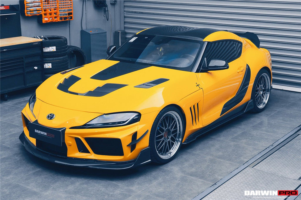 DARWINPRO - TOYOTA GR SUPRA (J29/DB) A90 A91 BKSSII STYLE PARTIAL CARBON FIBRE FRONT BUMPER