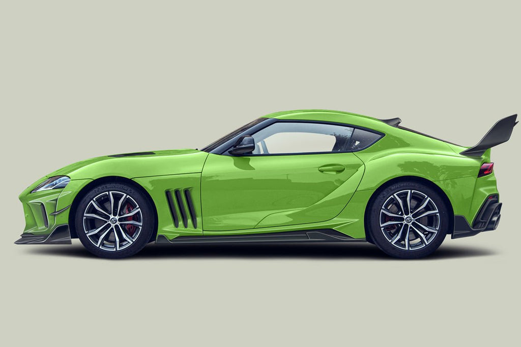 DARWINPRO - TOYOTA GR SUPRA (J29/DB) A90 A91 BKSSII STYLE PARTIAL CARBON FIBRE FRONT BUMPER