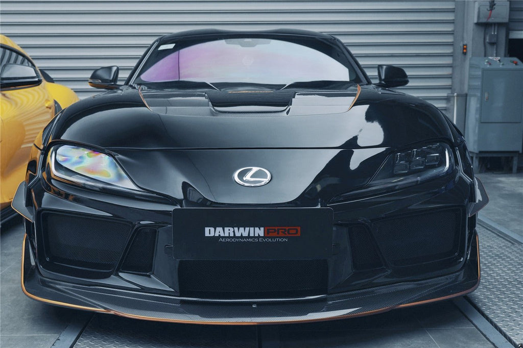 DARWINPRO - TOYOTA GR SUPRA (J29/DB) A90 A91 BKSSII STYLE PARTIAL CARBON FIBRE FRONT BUMPER