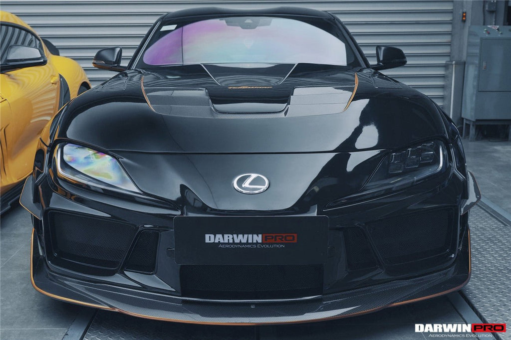 DARWINPRO - TOYOTA GR SUPRA (J29/DB) A90 A91 BKSSII STYLE PARTIAL CARBON FIBRE FRONT BUMPER