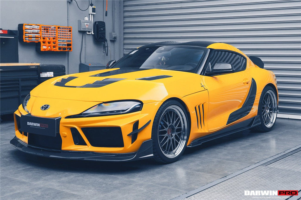 DARWINPRO - TOYOTA GR SUPRA (J29/DB) A90 A91 BKSSII STYLE PARTIAL CARBON FIBRE FRONT BUMPER