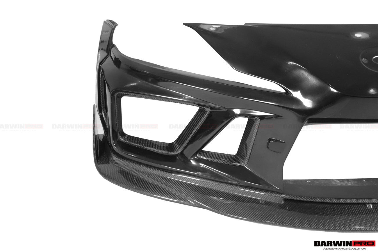 DARWINPRO - TOYOTA GR SUPRA (J29/DB) A90 A91 BKSSII STYLE PARTIAL CARBON FIBRE FRONT BUMPER