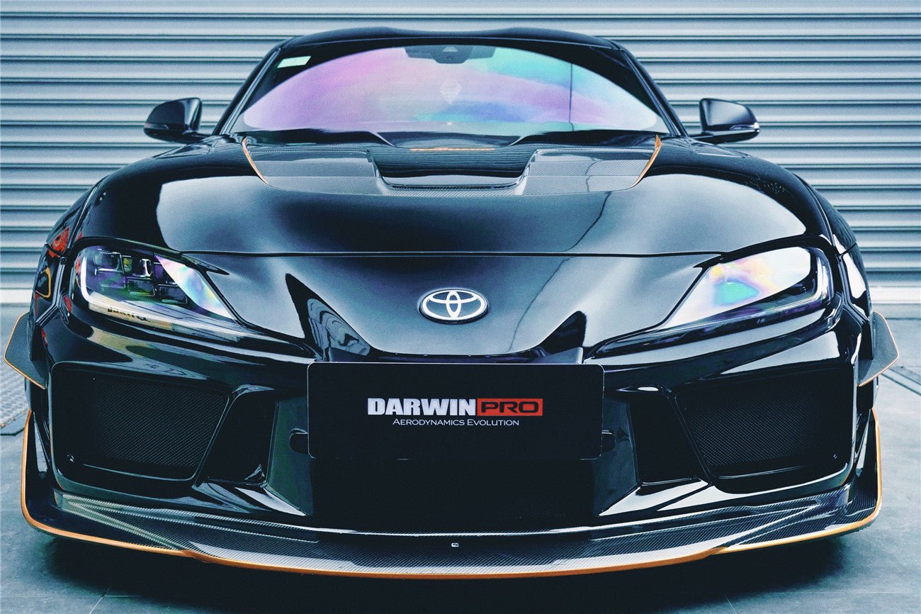 DARWINPRO - TOYOTA GR SUPRA (J29/DB) A90 A91 BKSSII STYLE PARTIAL CARBON FIBRE FRONT BUMPER