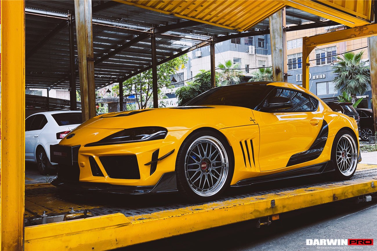 DARWINPRO - TOYOTA GR SUPRA (J29/DB) A90 A91 BKSSII STYLE PARTIAL CARBON FIBRE FRONT BUMPER