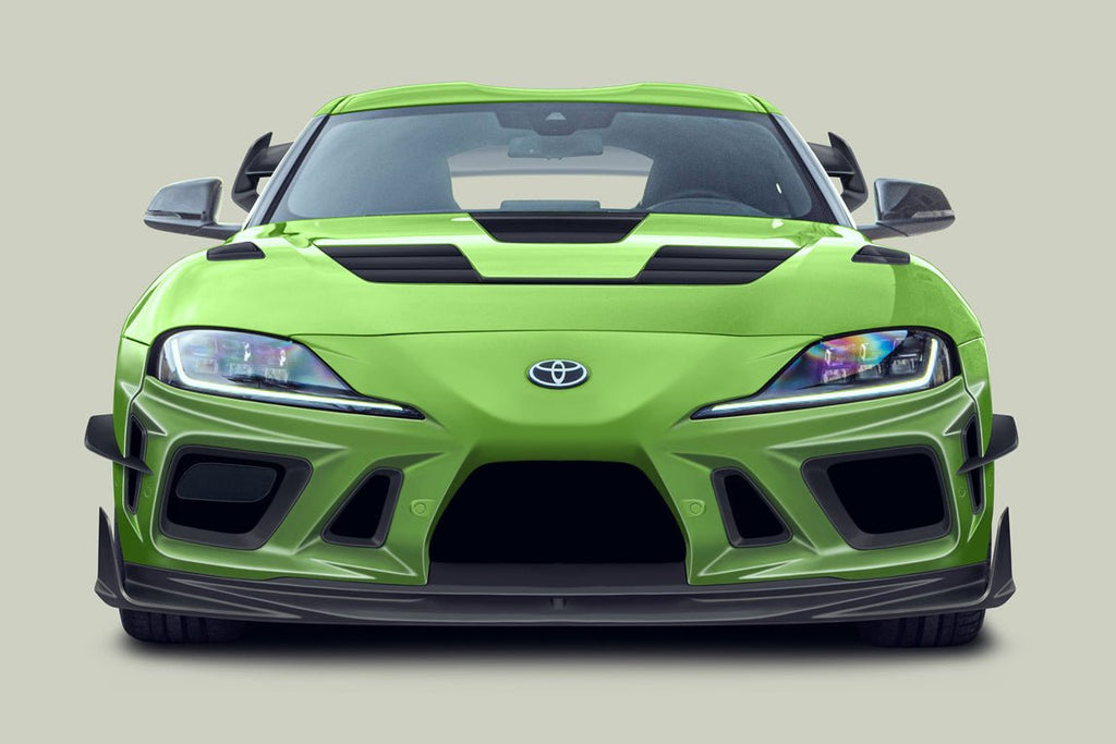 DARWINPRO - TOYOTA GR SUPRA (J29/DB) A90 A91 BKSSII STYLE PARTIAL CARBON FIBRE FRONT BUMPER
