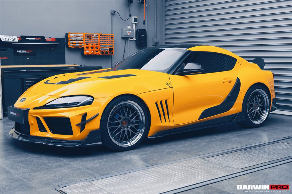 DARWINPRO - TOYOTA GR SUPRA (J29/DB) A90 A91 BKSSII STYLE PARTIAL CARBON FIBRE FRONT BUMPER