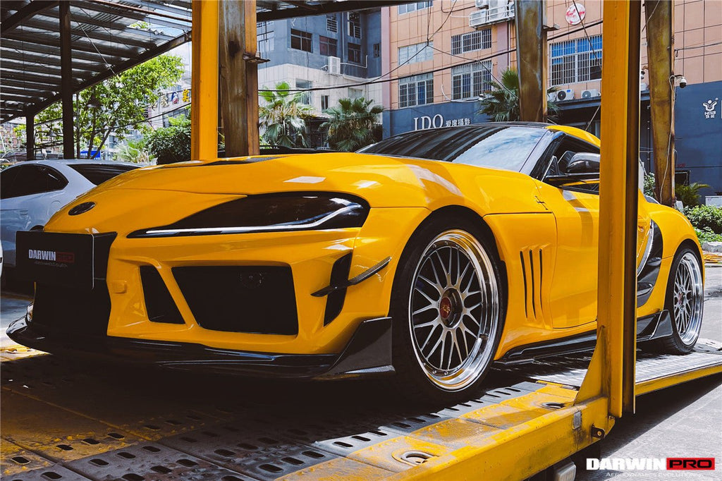 DARWINPRO - TOYOTA GR SUPRA (J29/DB) A90 A91 BKSSII STYLE PARTIAL CARBON FIBRE FRONT BUMPER