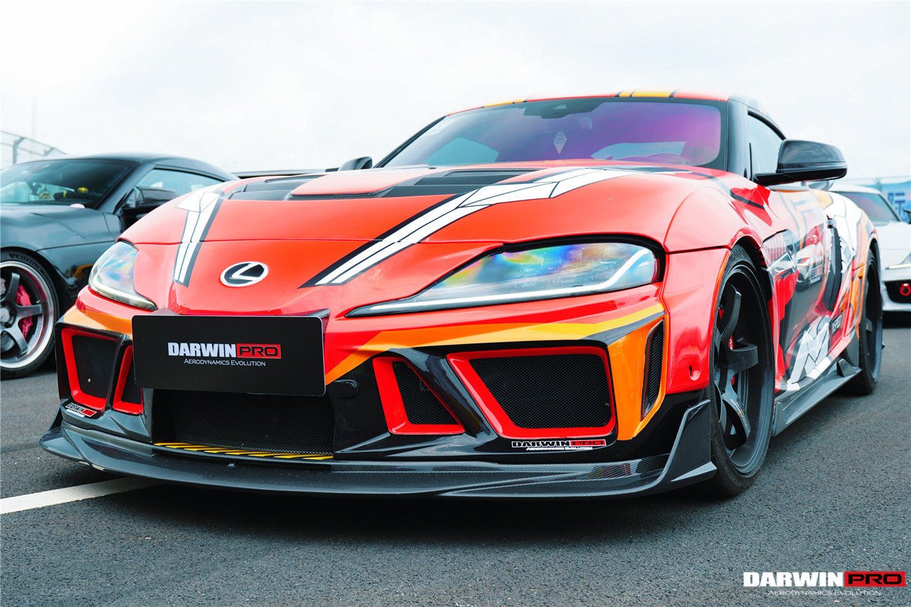 DARWINPRO - TOYOTA GR SUPRA (J29/DB) A90 A91 BKSSII STYLE PARTIAL CARBON FIBRE FRONT BUMPER
