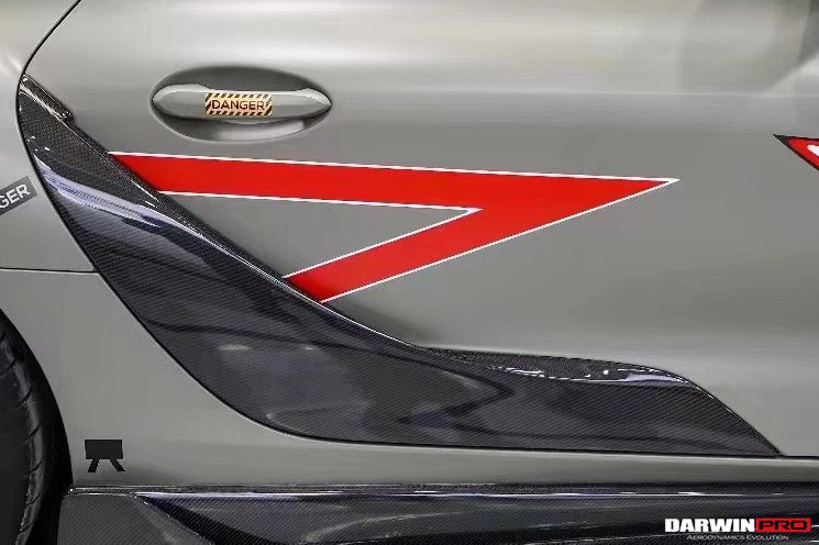 DARWINPRO - TOYOTA GR SUPRA  (J29/DB) A90 A91 OEM STYLE CARBON FIBRE DOOR TRIM REPLACEMENT