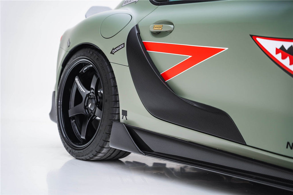 DARWINPRO - TOYOTA GR SUPRA  (J29/DB) A90 A91 OEM STYLE CARBON FIBRE DOOR TRIM REPLACEMENT