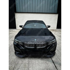 Diamond Style Front Grill Gloss Black & Silver For BMW 3 Series G20/G21 2018-2021 (pre-lci)