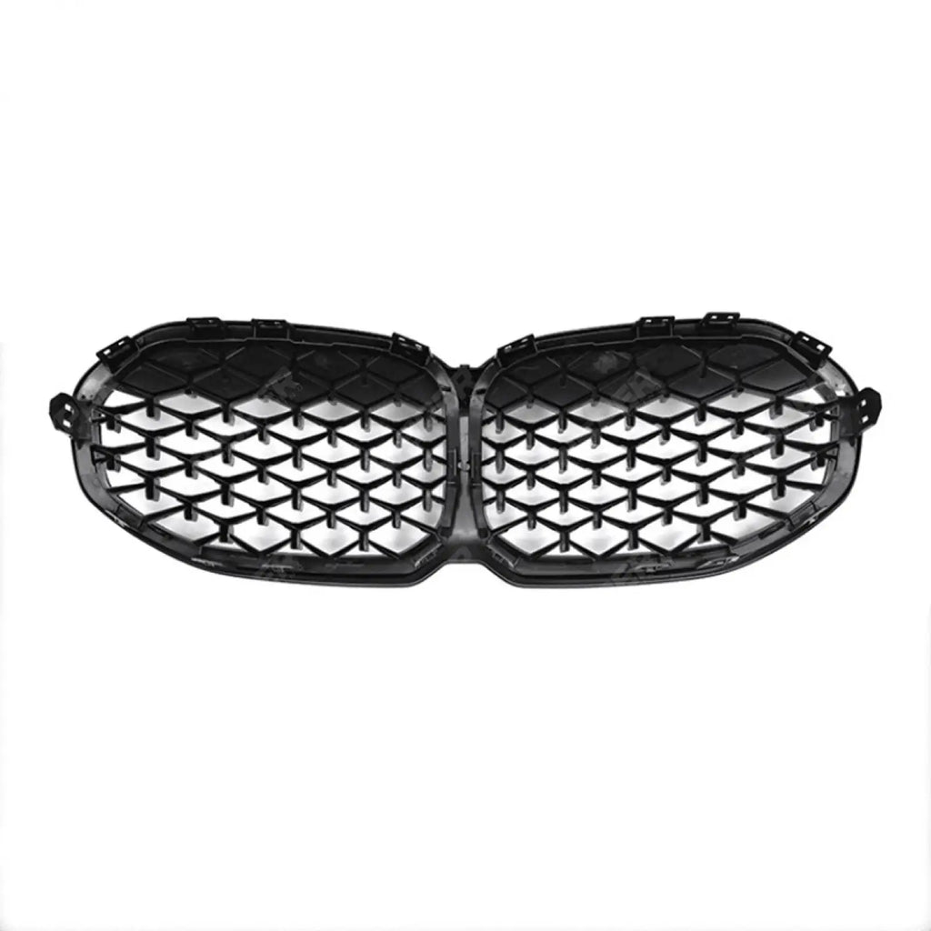 Diamond Style Front Grill In Gloss Black For BMW 1 Series F40 2018-2024
