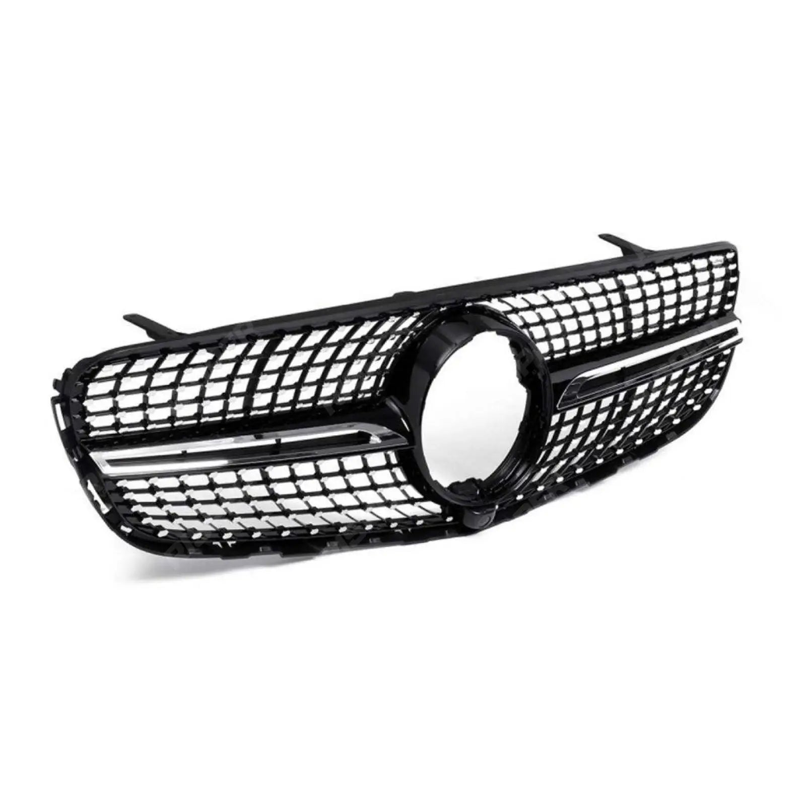 Diamond Style Upgrade Front Grille For Mercedes GLC X253/C253 2015 - 2019
