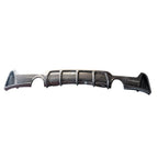 Dual Exit Rear Diffuser in Carbon Look For BMW 4 Series F32 F36 M Sport -