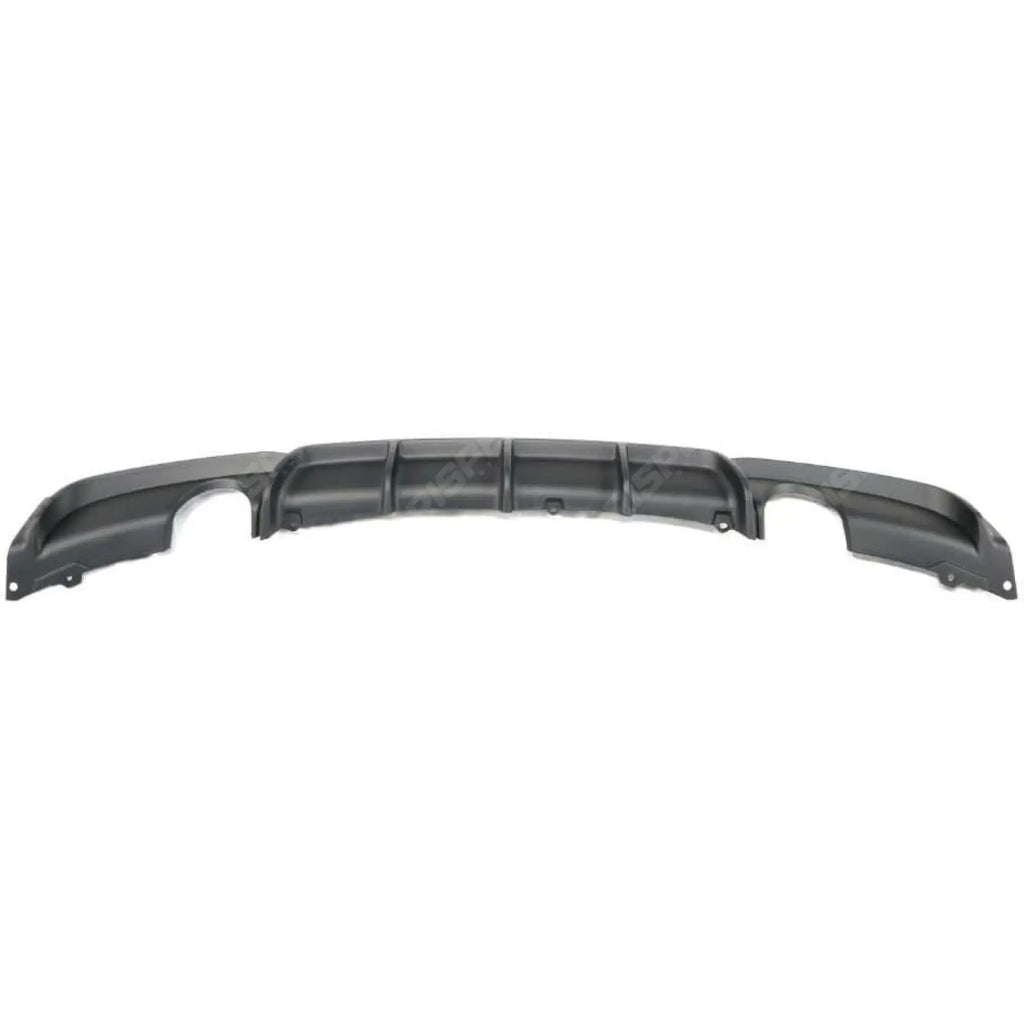 Rear Diffuser In Matte Black For Bmw F30 F35 M Sport Single Tip Twin Exit