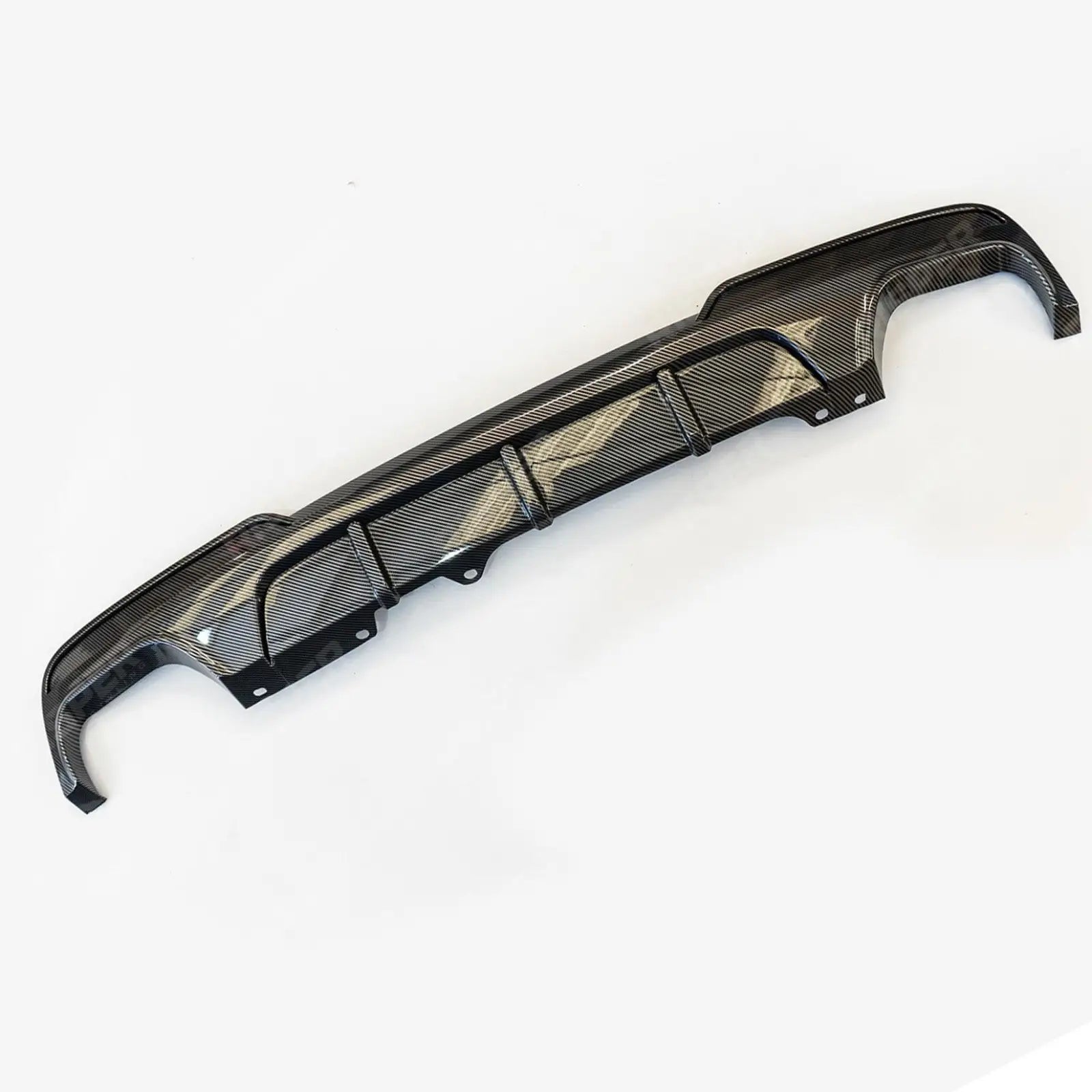 Rear Diffuser with Quad Exit in Carbon Look For BMW 5 Series M Sport F10 F11 -