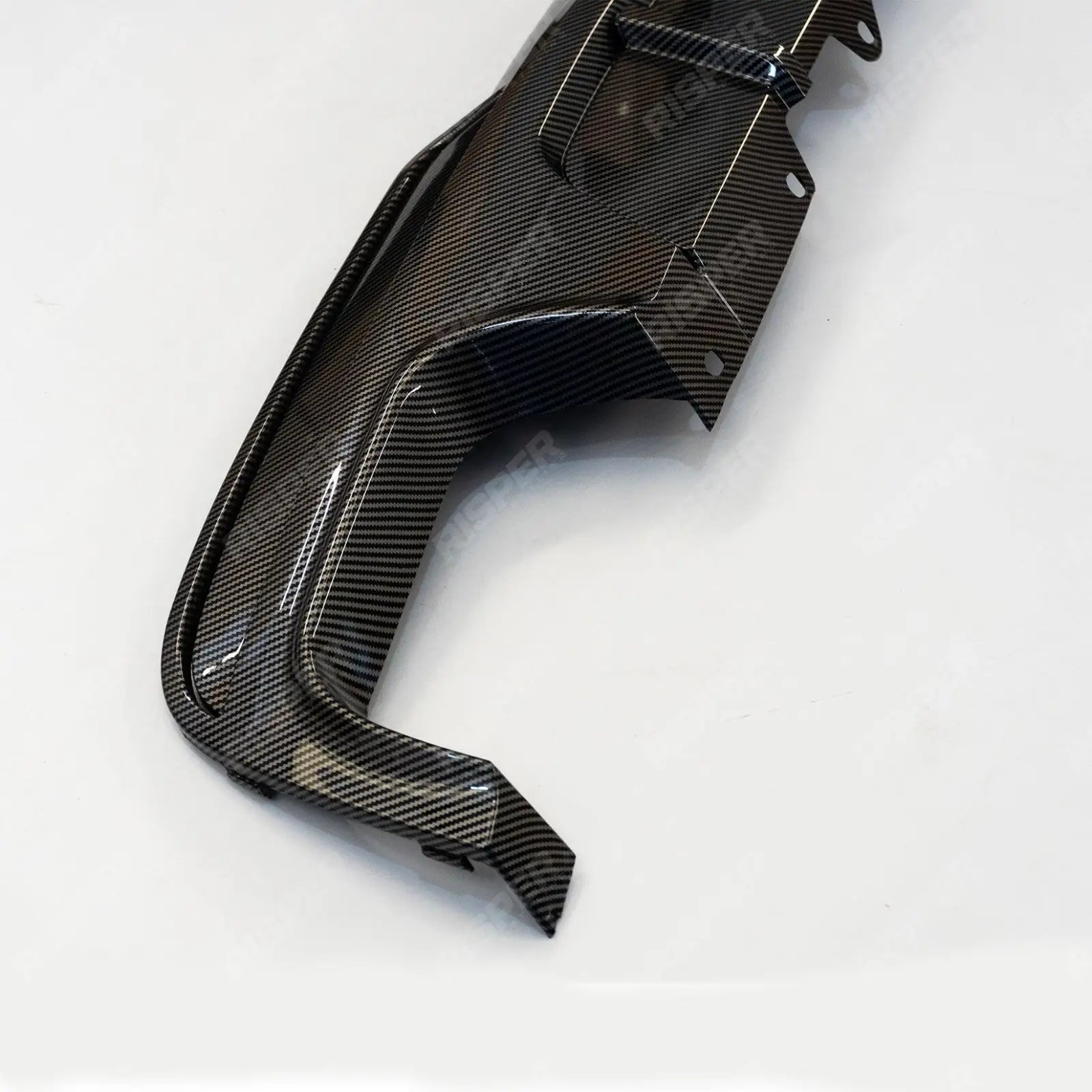 Rear Diffuser with Quad Exit in Carbon Look For BMW 5 Series M Sport F10 F11 -
