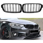 Double Slat Kidney Grille For BMW F30 F31 M3