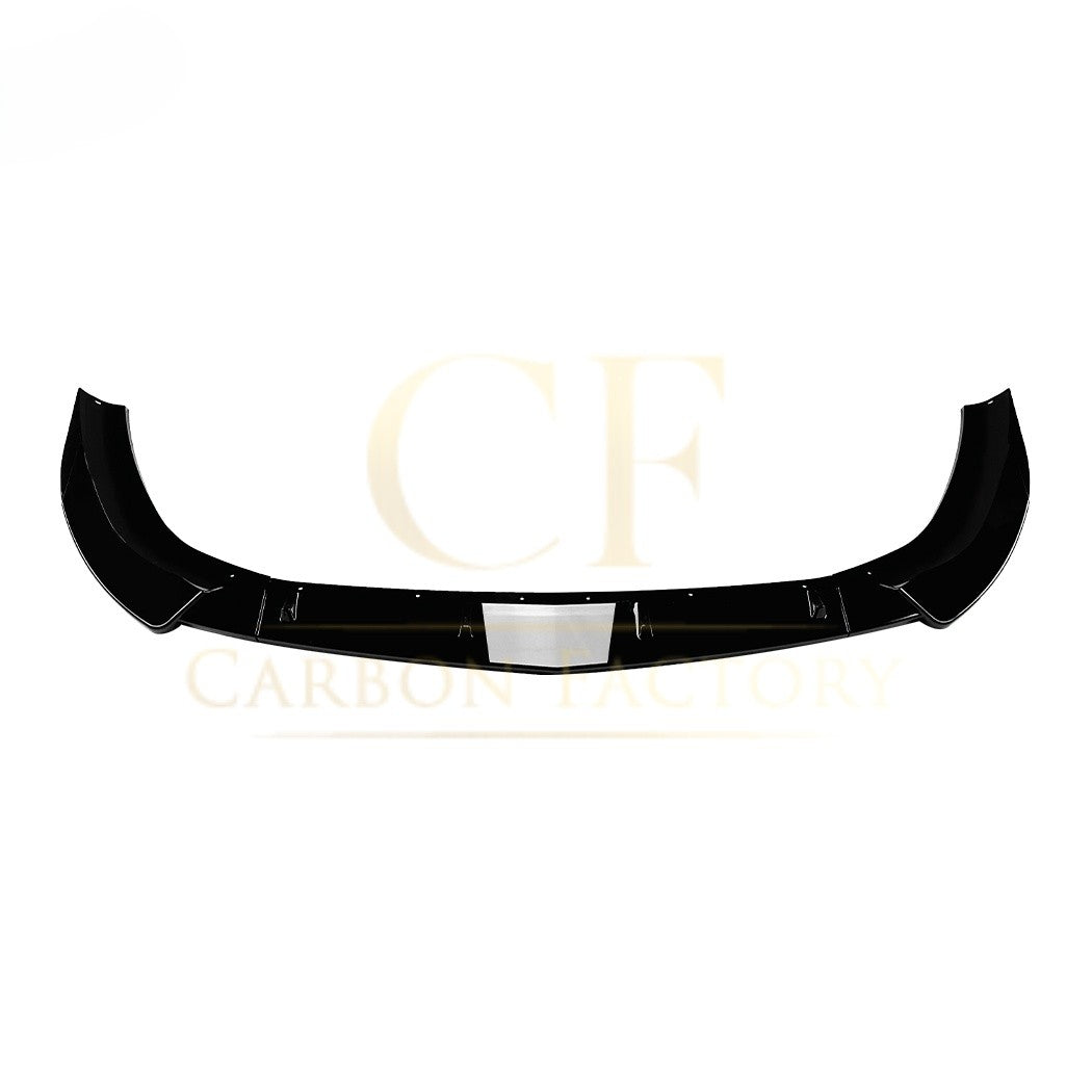 V Style Gloss Black Front Splitter for Mercedes Benz W177 A Class 18-22