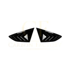 Gloss Black Window Louver Vents for Audi B9 A5 S Line & S5 Sportback 17-24