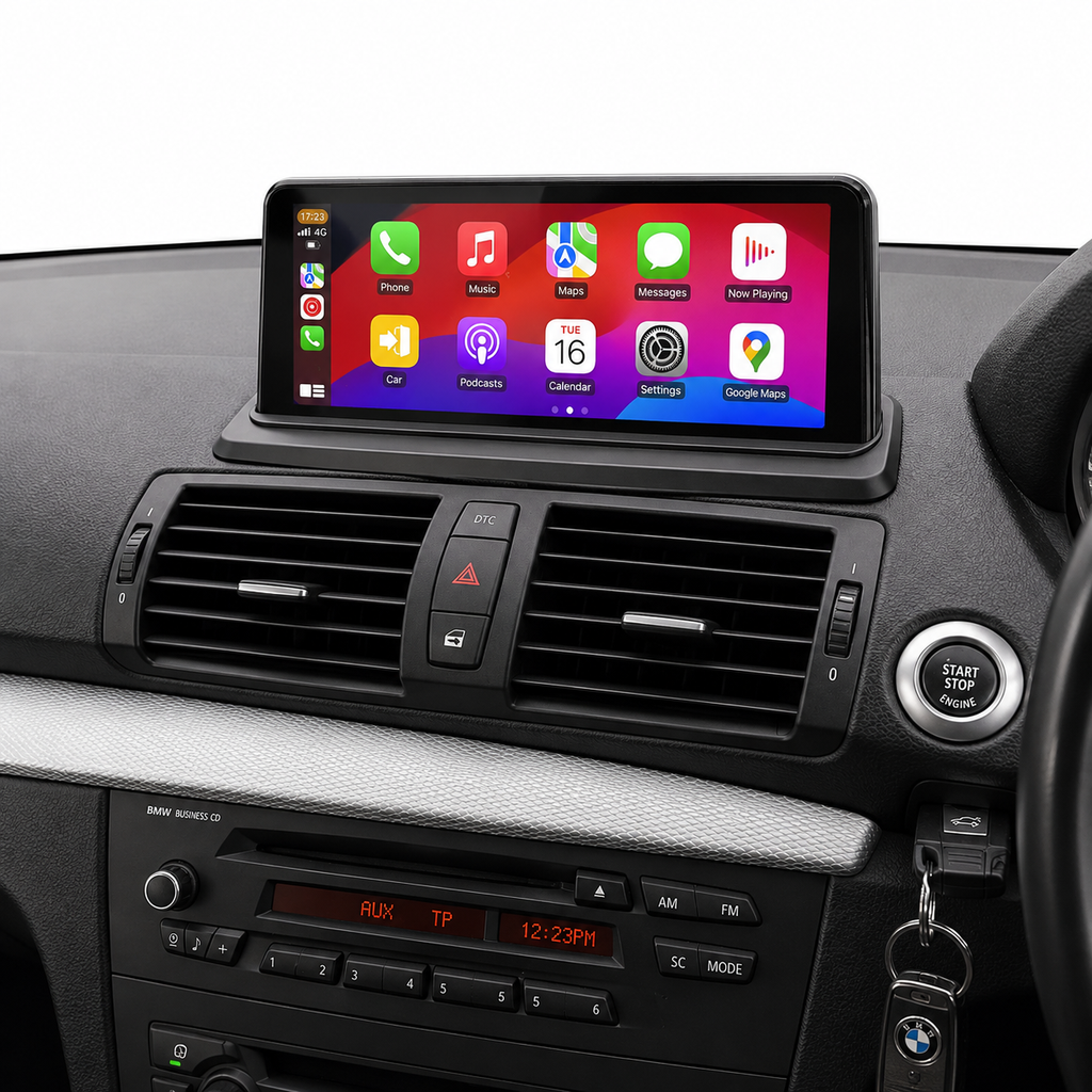 BMW 1 Series E81/E82/E87/E88 (2005-2012) Apple CarPlay Android Auto 10.25" Touch Screen