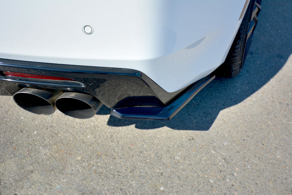 Rear Side Splitters Chevrolet Camaro 6TH-GEN. Phase-i 2SS Coupe (2016-18) - Textured