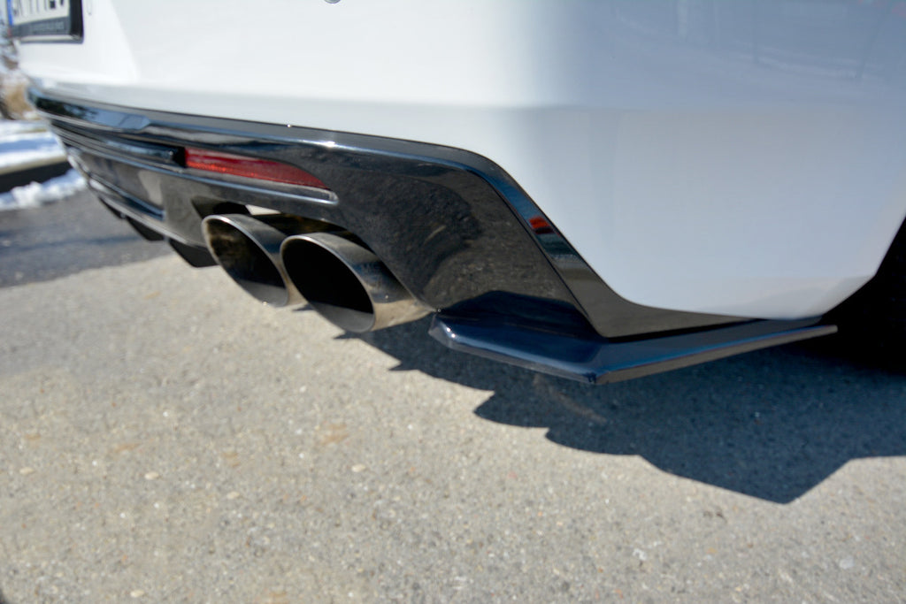 Rear Side Splitters Chevrolet Camaro 6TH-GEN. Phase-i 2SS Coupe (2016-18) - Textured