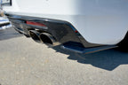Rear Side Splitters Chevrolet Camaro 6TH-GEN. Phase-i 2SS Coupe (2016-18) - Textured