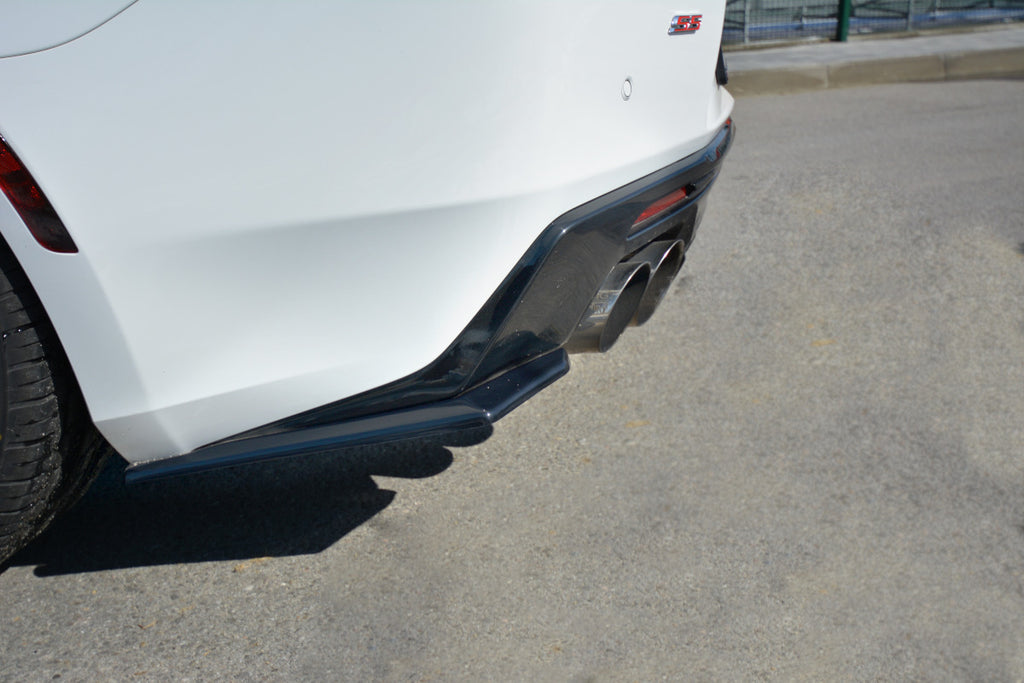 Rear Side Splitters Chevrolet Camaro 6TH-GEN. Phase-i 2SS Coupe (2016-18) - Carbon Look