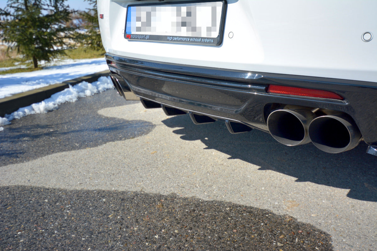 Rear Diffuser Chevrolet Camaro 6TH-GEN. Phase-i 2SS Coupe - Carbon Look
