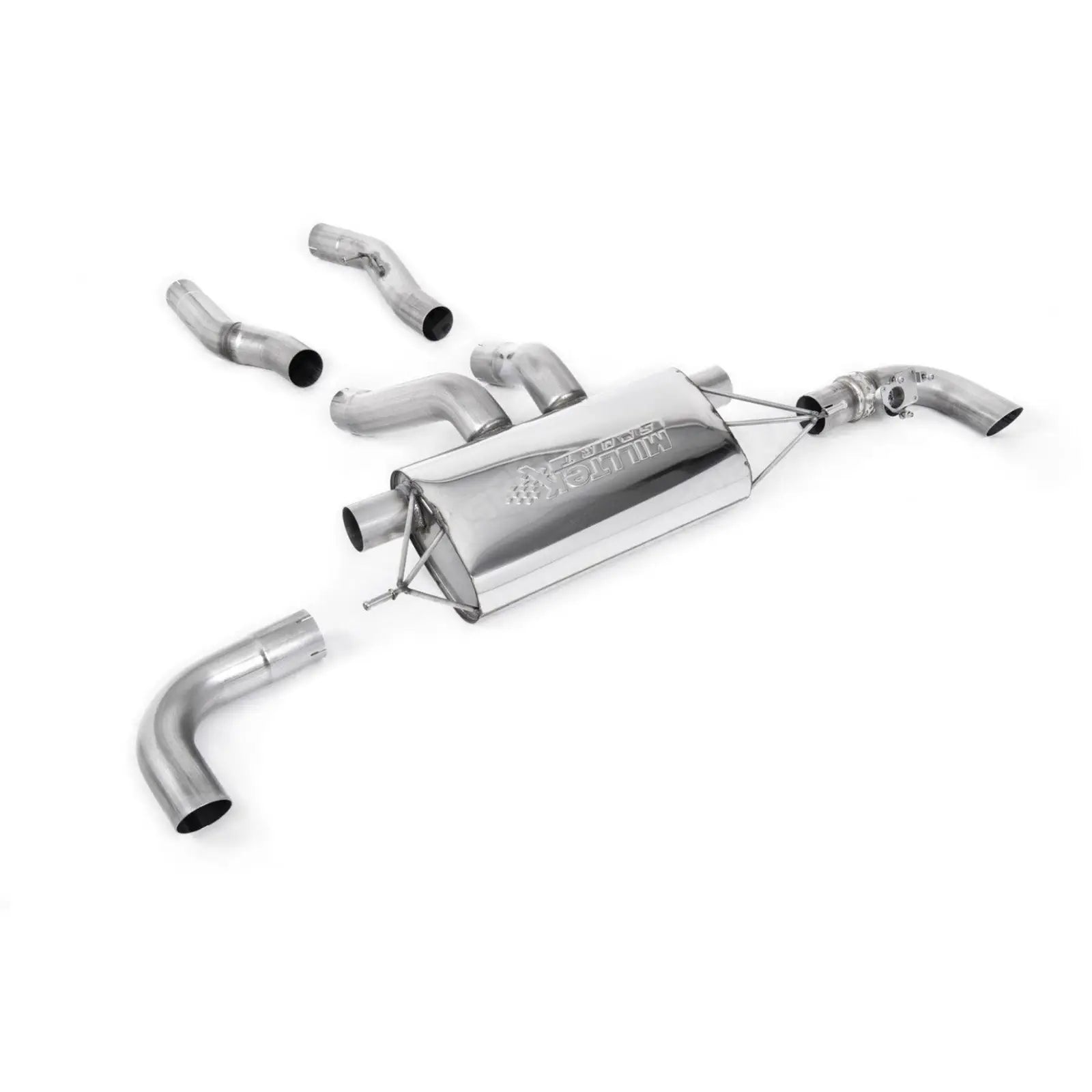Exhaust System For BMW 2 Series G42 2021+ - M240i xDrive Milltek Sport Particulate Filter Back