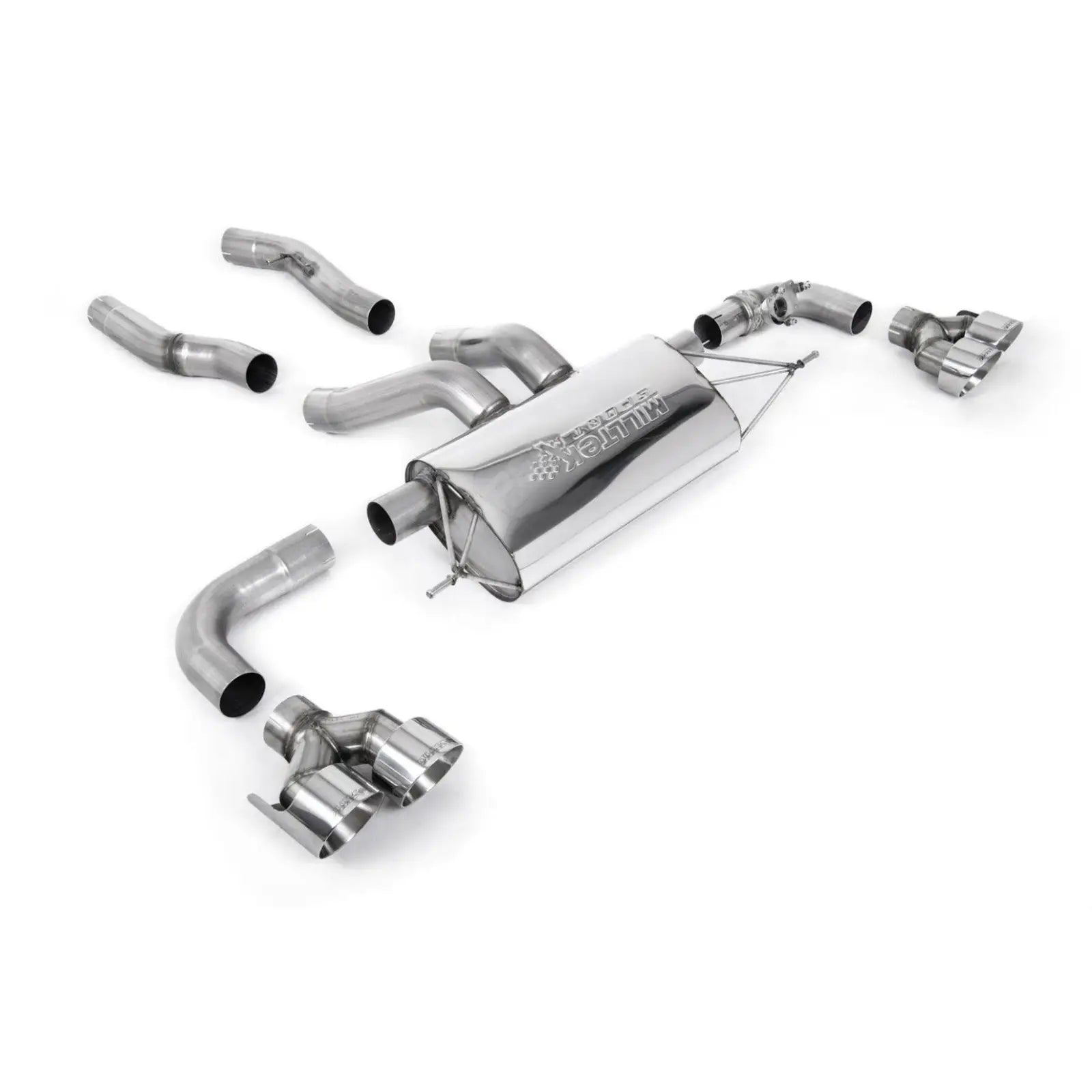 Exhaust System For BMW 2 Series G42 2021+ - M240i xDrive Milltek Sport Particulate Filter Back