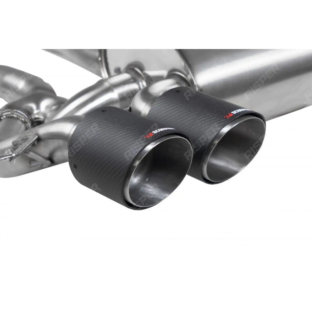 Exhaust System Valved For BMW G80 M3 - Scorpion 2.75" Half
