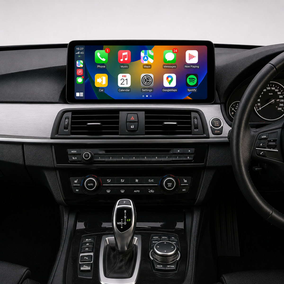 BMW 5 Series F10 F11 GT F07 (2010-2017) NBT Apple CarPlay Android Auto 12.3" Touch Screen