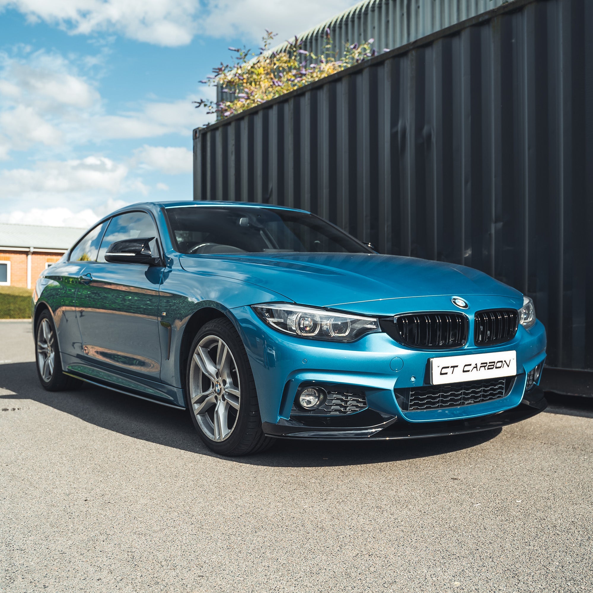 BMW 4 SERIES 2013-2020 F32 GLOSS BLACK FULL KIT (TWIN EXHAUST)