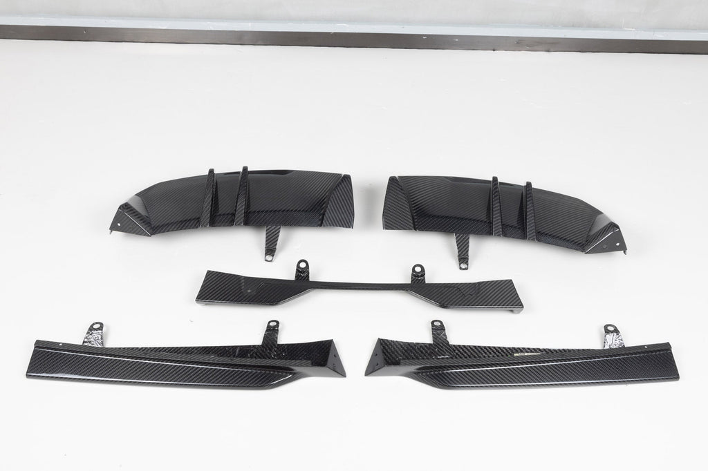 MP Style Pre-Preg Carbon Fibre Rear Diffuser for BMW G60 5 Series 24-Present