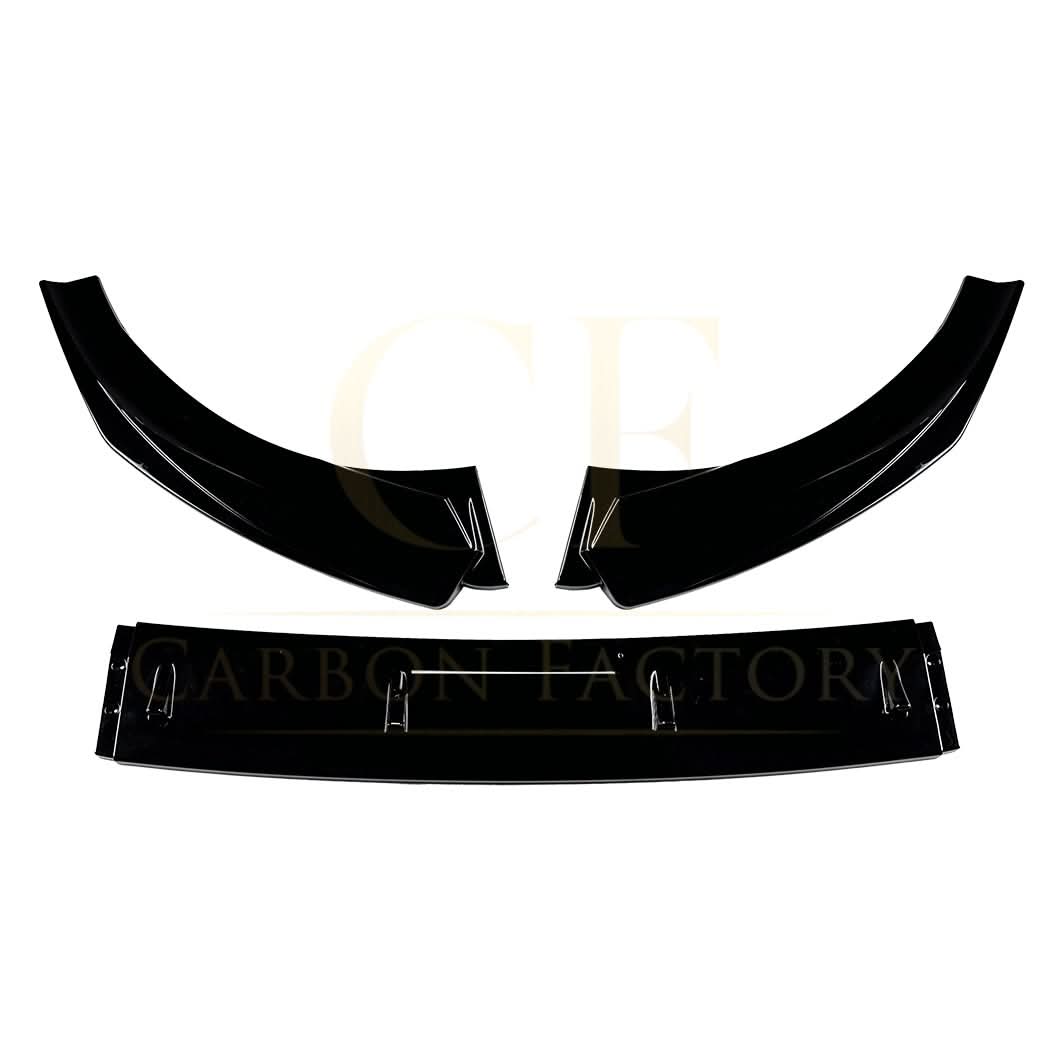 V Style Gloss Black Front Splitter for Audi A3 8V S Line & S3 13-16