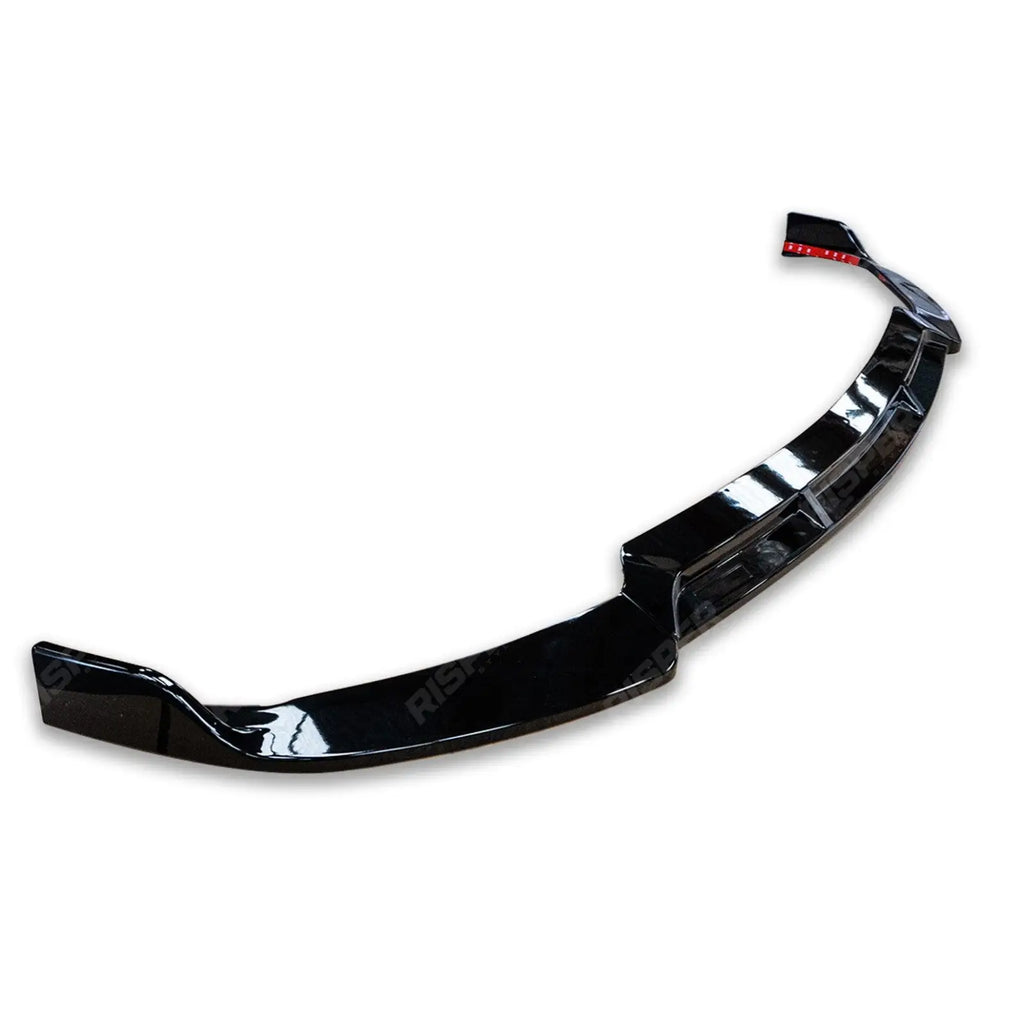 Facelift 'C63S Brabus Style' Front Splitter Lip Gloss Black For Mercedes C-Class W205 2019-2022