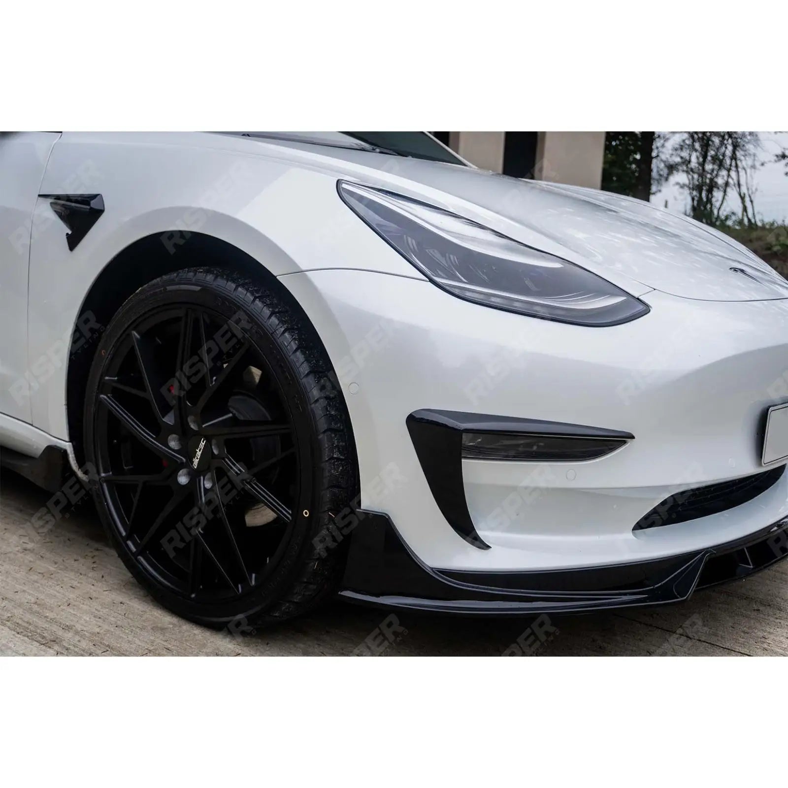 Fast Aero Body Kit In Gloss Black For Tesla Model 3 2018 - 2023