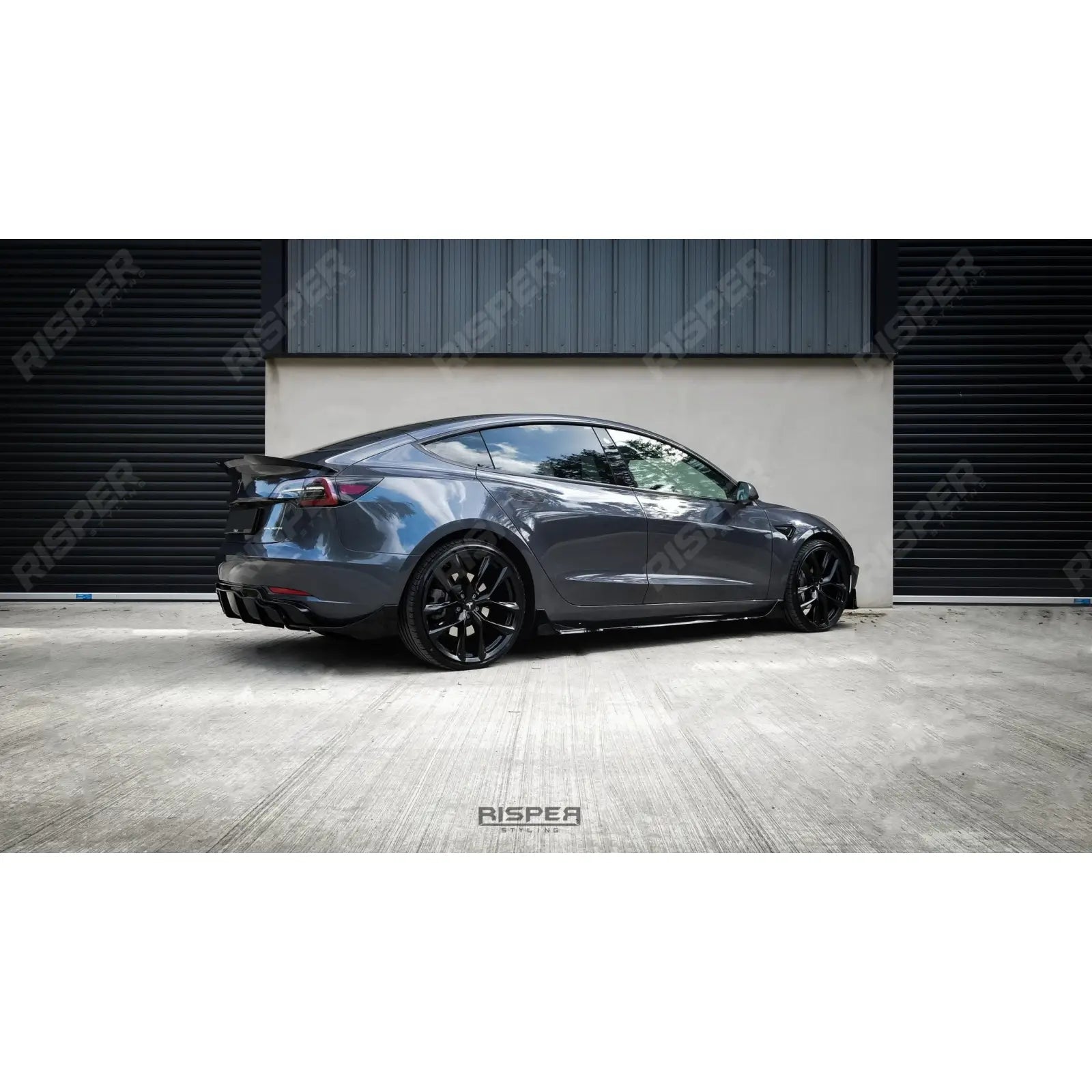 Fast Aero Body Kit In Gloss Black For Tesla Model 3 2018 - 2023