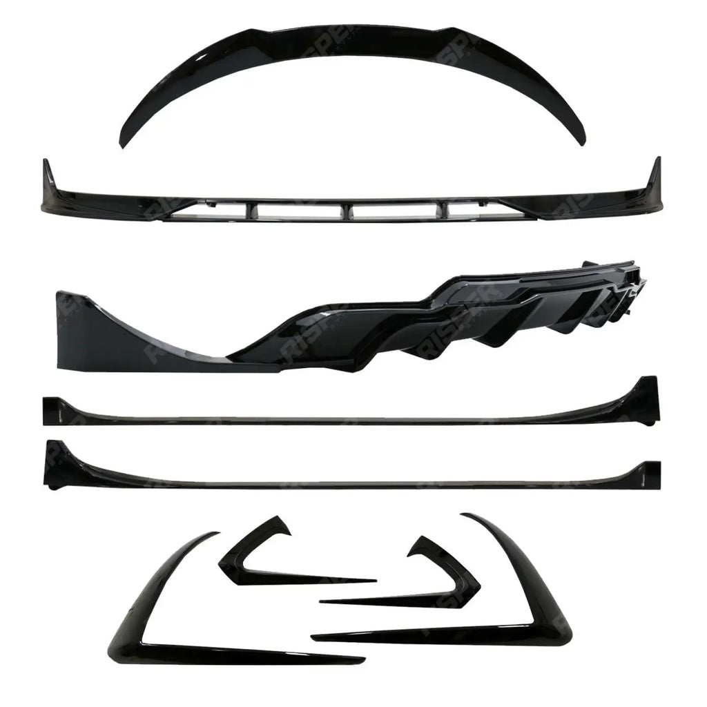 Fast Aero Body Kit In Gloss Black For Tesla Model 3 2018 - 2023