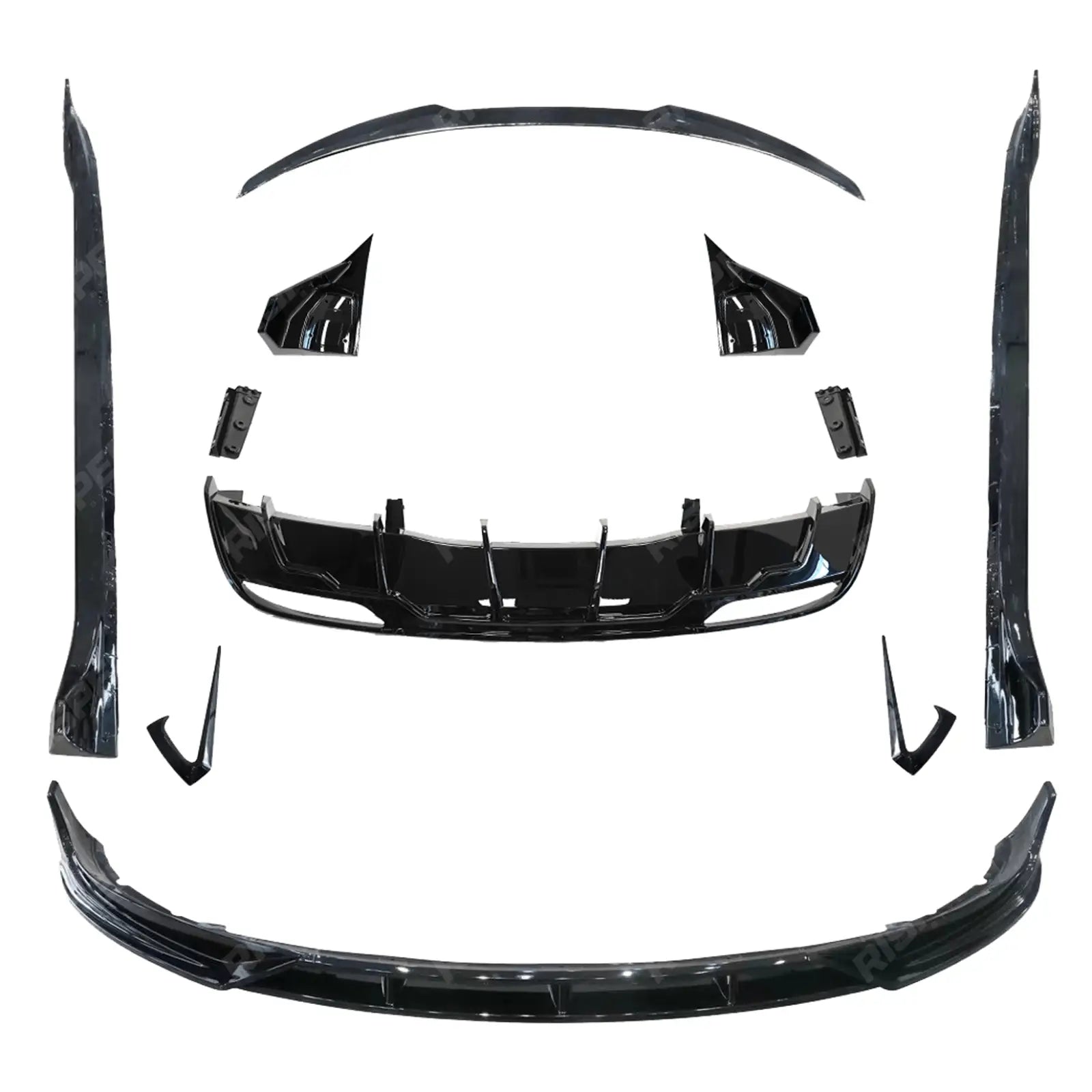 Fast Aero Body Kit In Gloss Black For Tesla Model 3 Facelift 2023 On