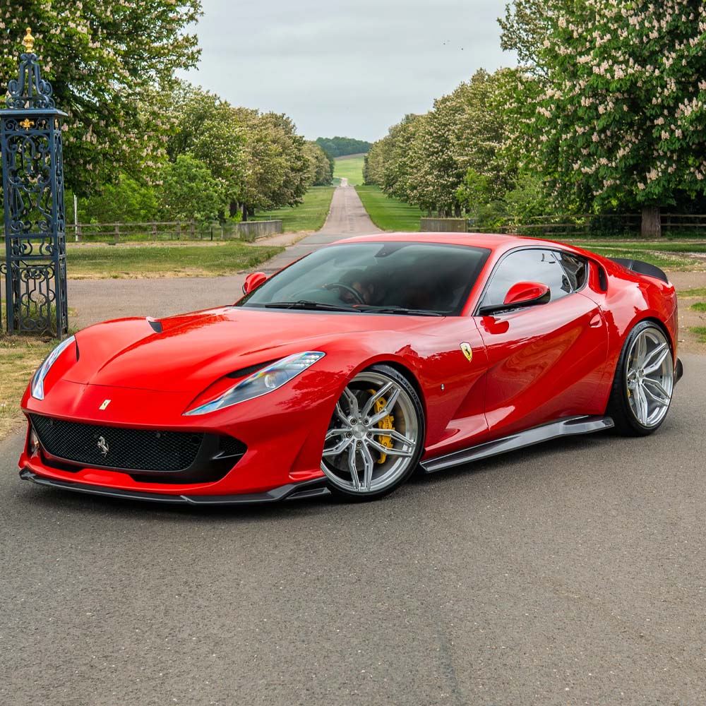 FERRARI 812 SUPERFAST & GTS CARBON FIBRE SPLITTER- CT DESIGN