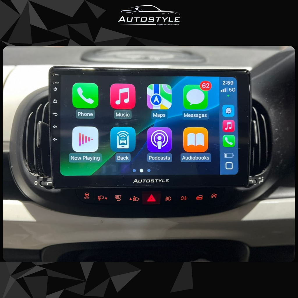 Fiat 500L Apple Carplay / Android Auto 10" Stereo Upgrade 2012-2022