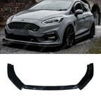 RISPER Front Splitter For Ford Fiesta MK8 ST 2018-2021 - Fiesta ST Line 2017-2021 -