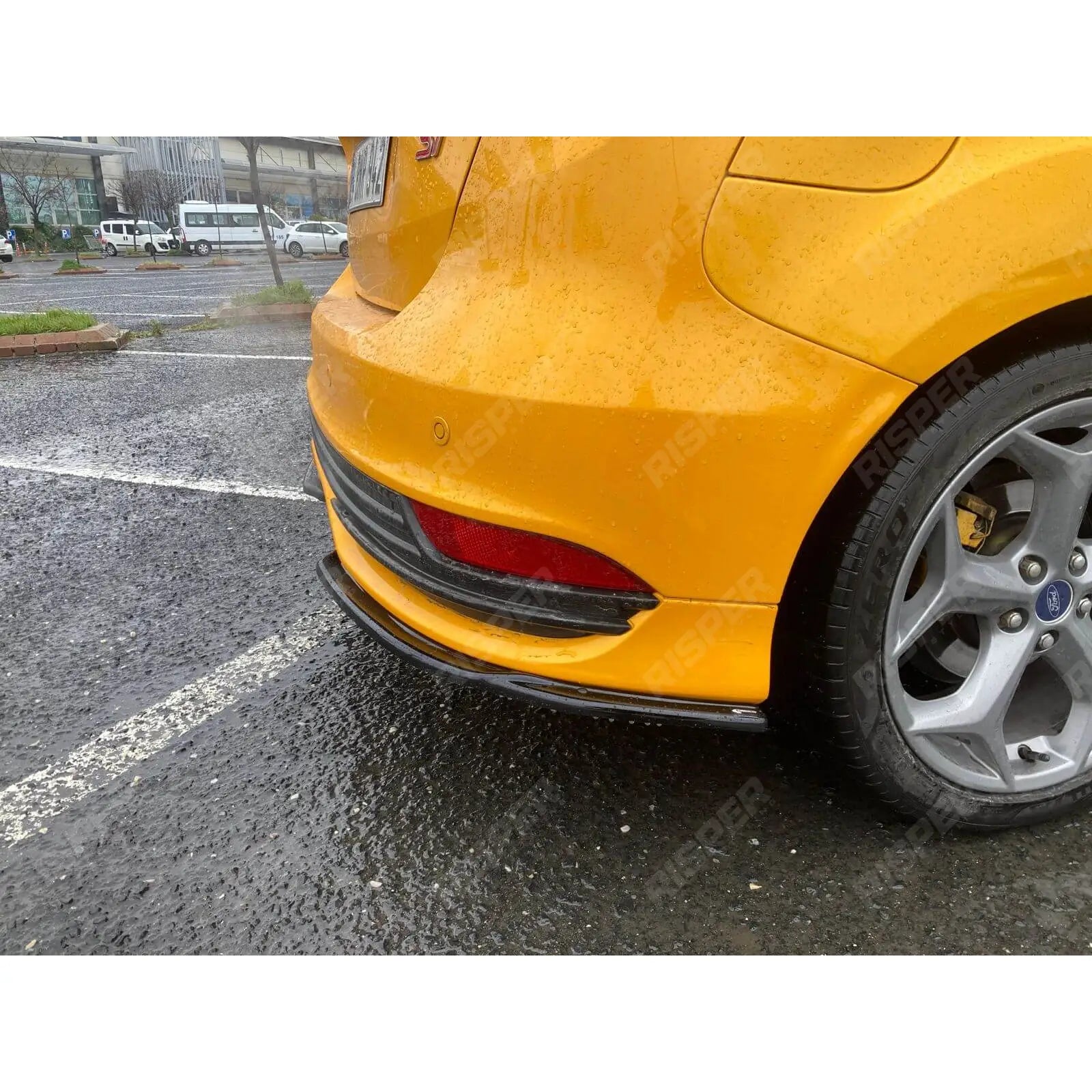 Ford Focus ST MK3 Facelift 2015-2018 Rear Side Splitters (2PCS)