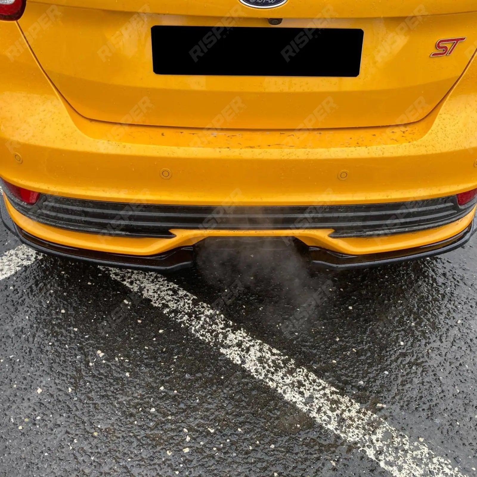 Ford Focus ST MK3 Facelift 2015-2018 Rear Side Splitters (2PCS)