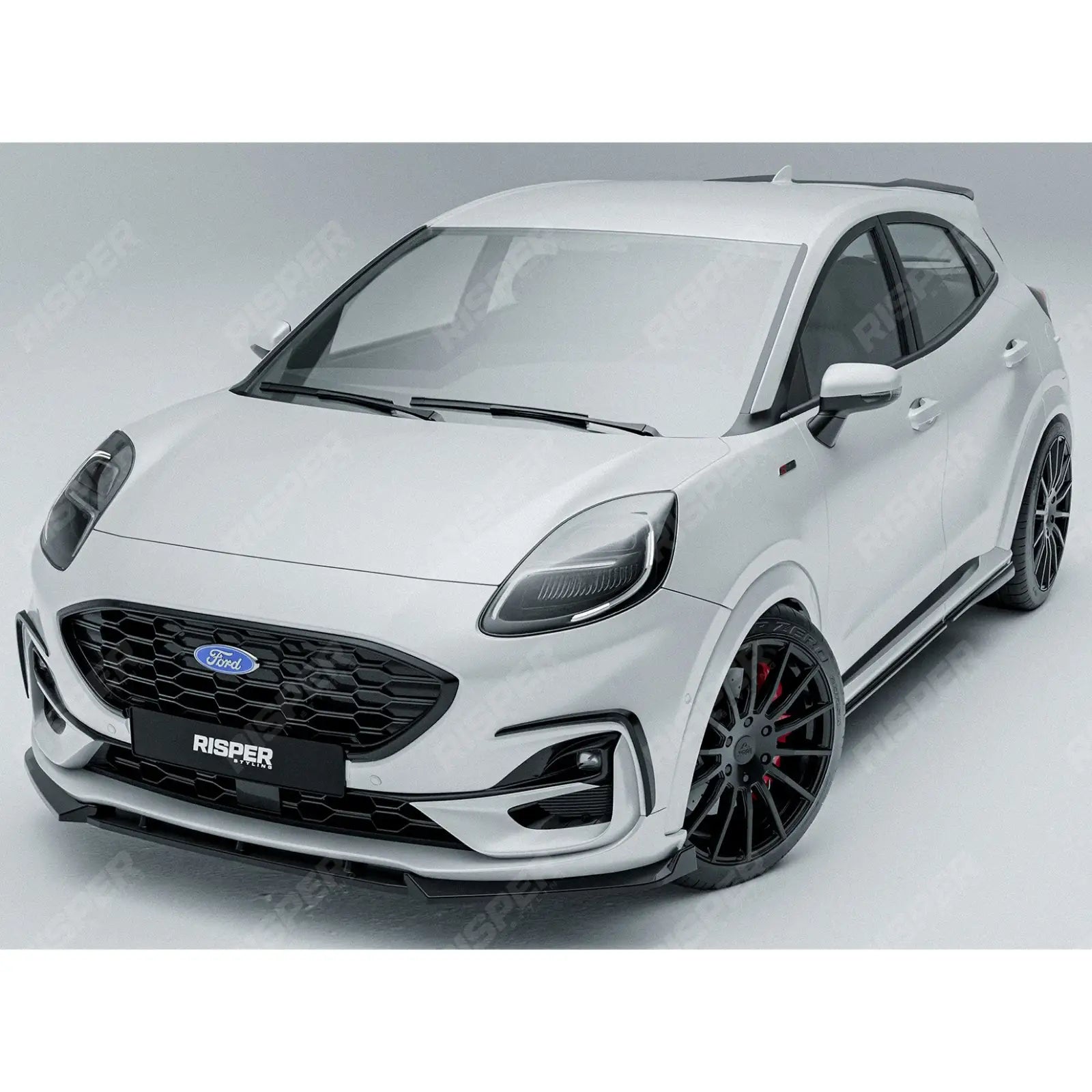 Ford Puma ST Line & ST Line X 2019+ Front Canards In Gloss Black