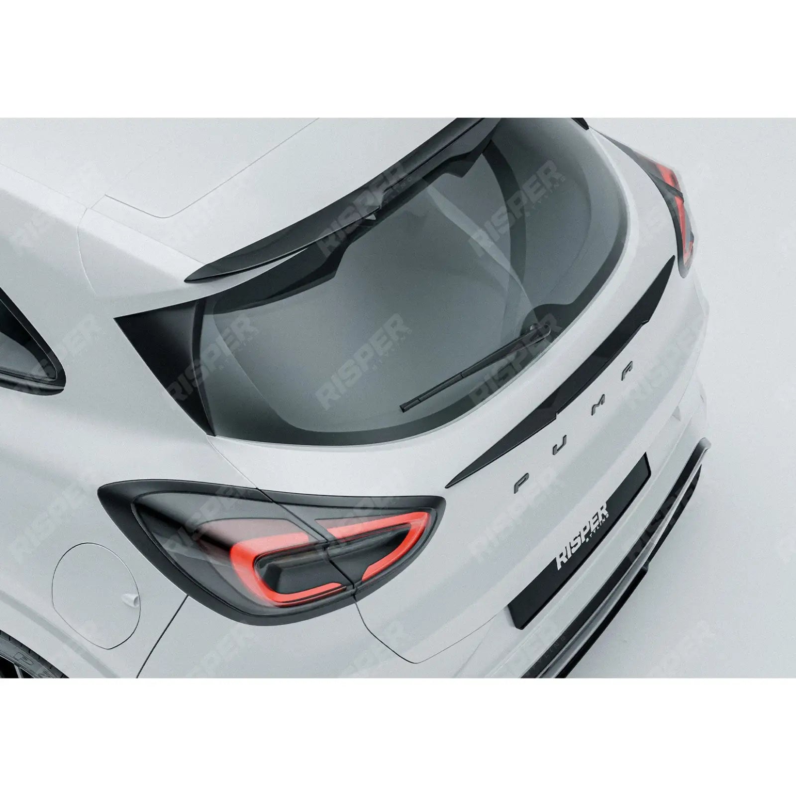 Ford Puma ST Line & ST Line X 2019+ Mid Boot Spoiler In Gloss Black