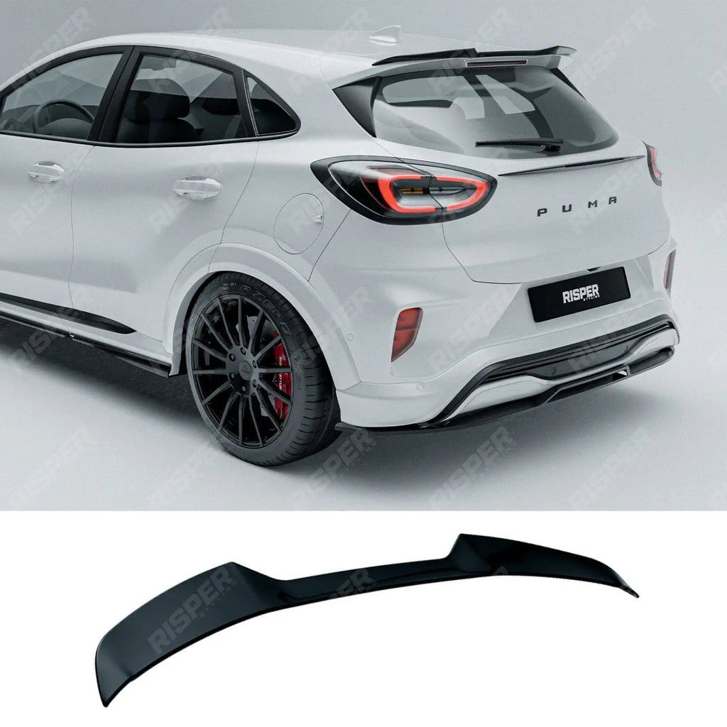 Ford Puma ST Line X 2019+ Upper Roof Spoiler In Gloss Black
